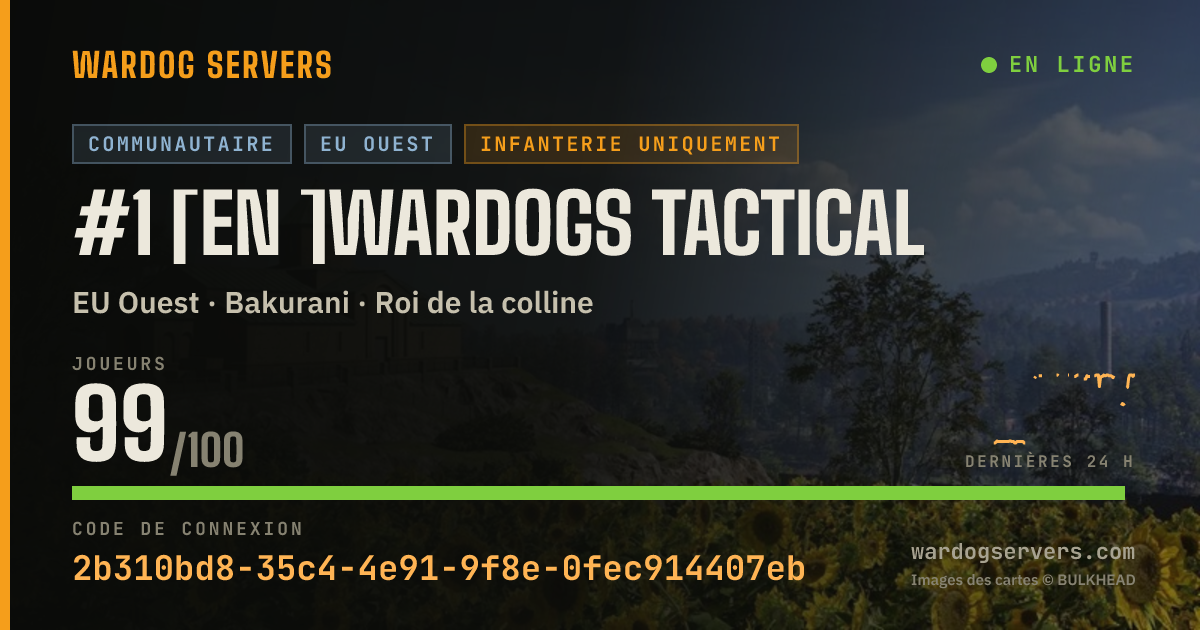 Bannière d’état en direct de #1 [EN ]WARDOGS TACTICAL