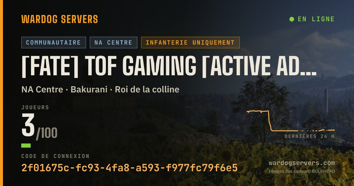 Bannière d’état en direct de [Fate] ToF Gaming [Active Admins] discord.gg/7nvkc5DC7aA)