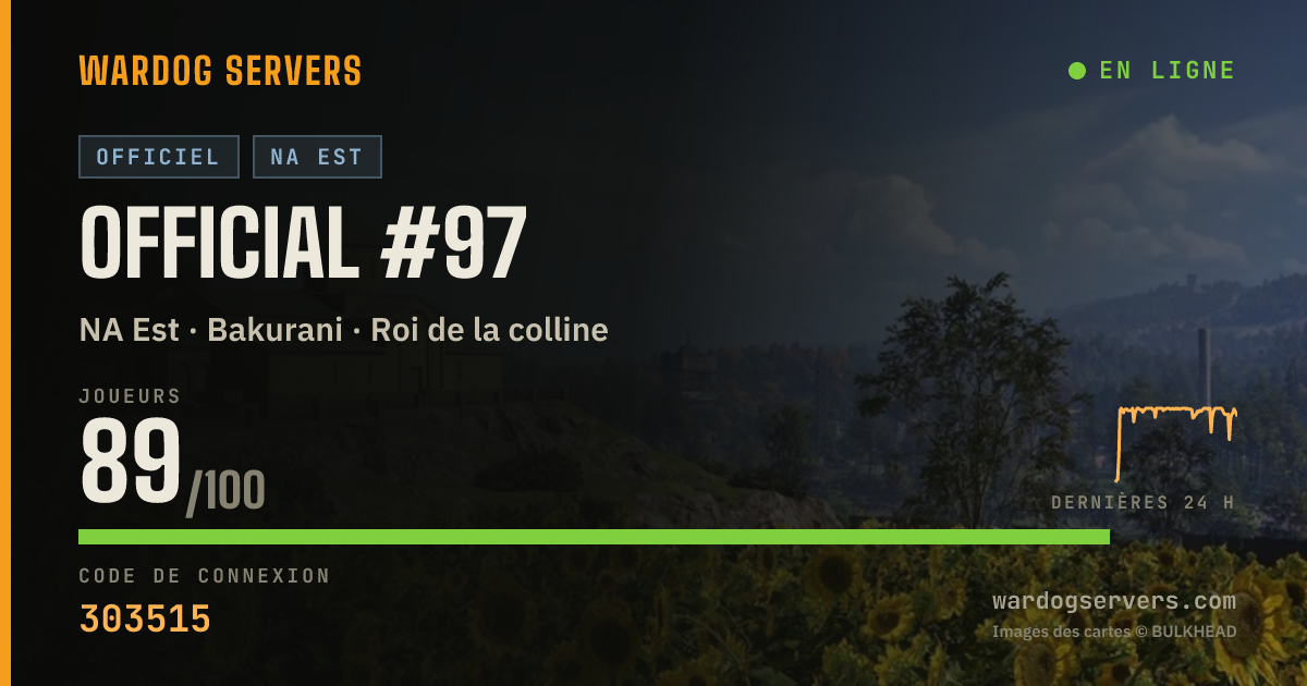 Bannière d’état en direct de Official #97