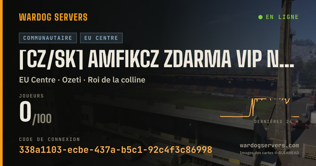 Bannière d’état en direct de [CZ/SK] AmfikCZ ZDARMA VIP NA | kick.com/amfikcz → !stats