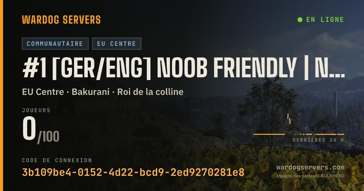Bannière d’état en direct de #1 [GER/ENG] Noob Friendly | NXLN | 20p Start | discord.gg/wardo