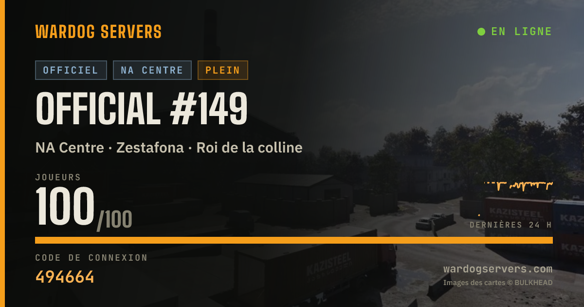 Bannière d’état en direct de Official #149