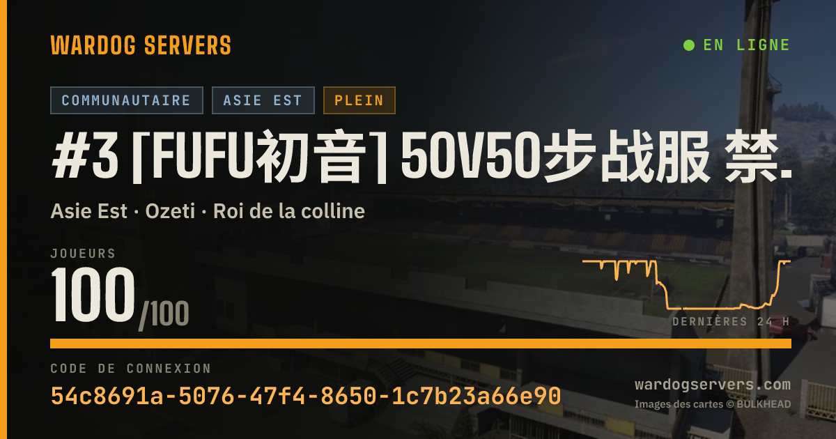 Bannière d’état en direct de #3 [fufu初音] 50v50步战服 禁圈外交战 禁武装载具 QQ群1131661908