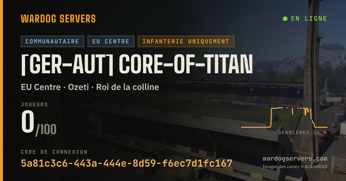 Bannière d’état en direct de [GER-AUT] Core-of-Titan
