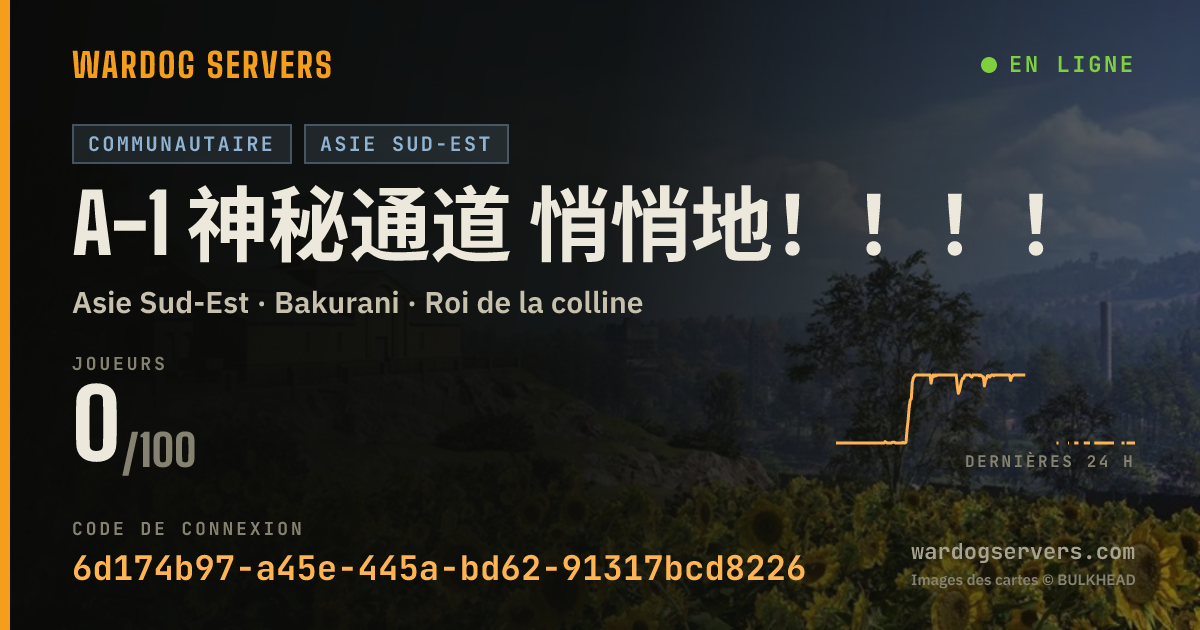 Bannière d’état en direct de A-1 神秘通道 悄悄地！！！！