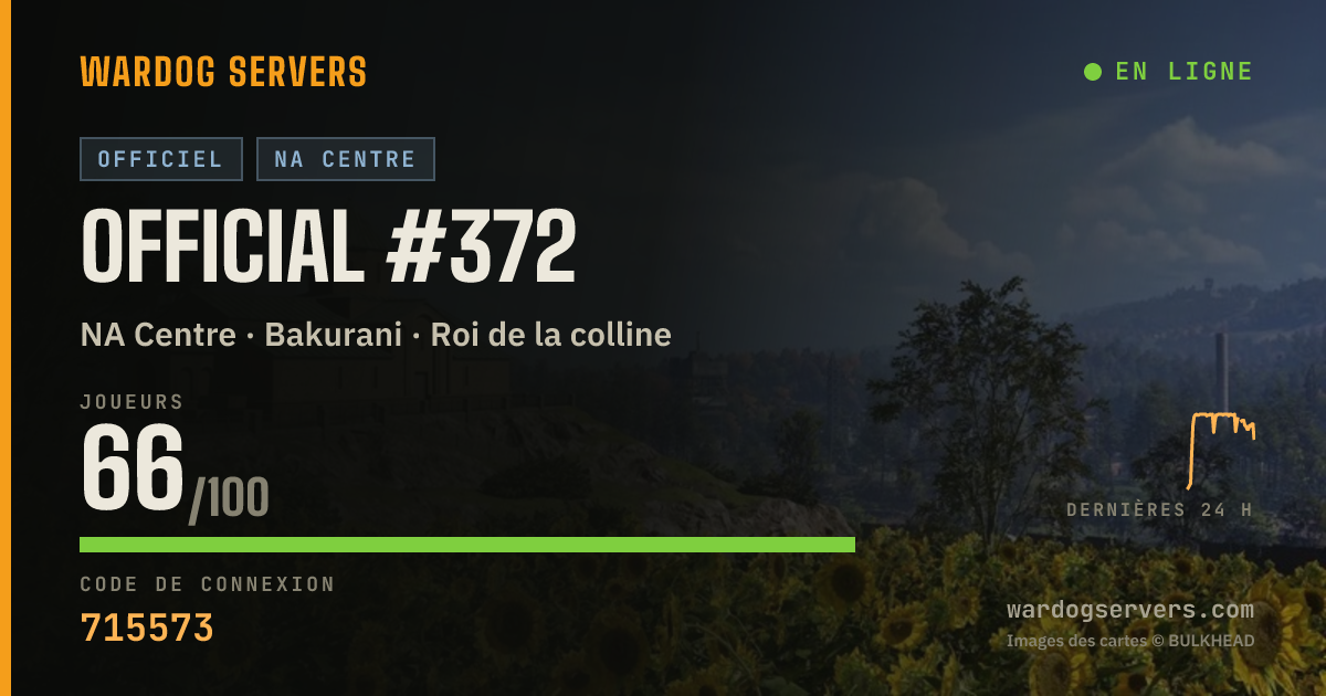 Bannière d’état en direct de Official #372