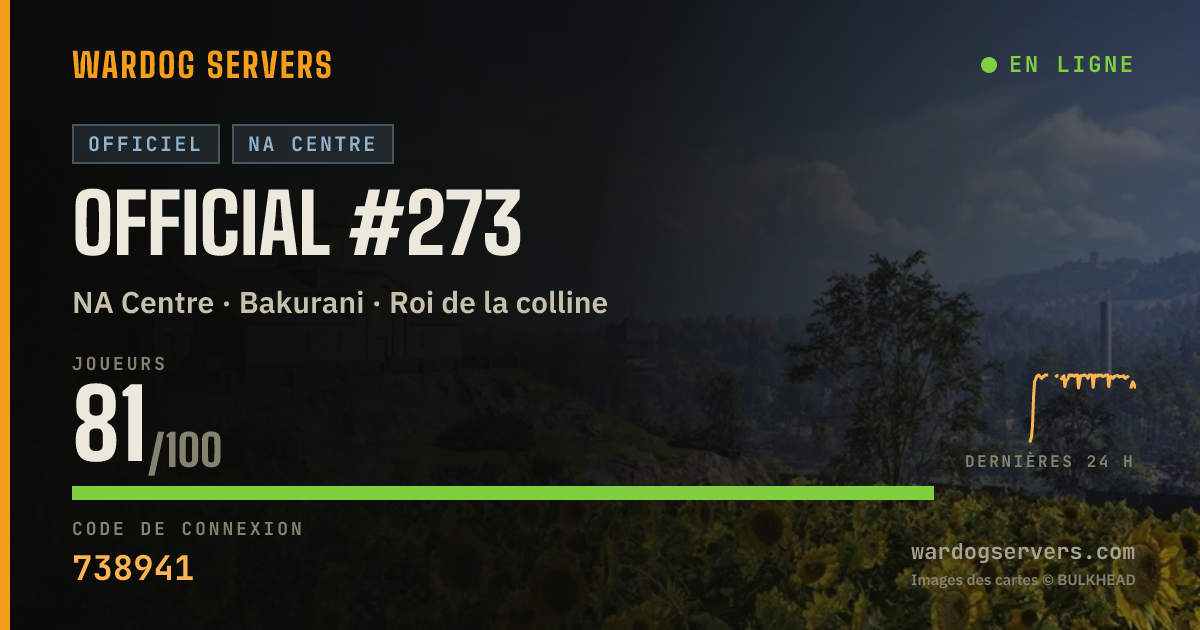 Bannière d’état en direct de Official #273