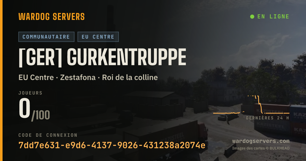 Bannière d’état en direct de [GER] Gurkentruppe