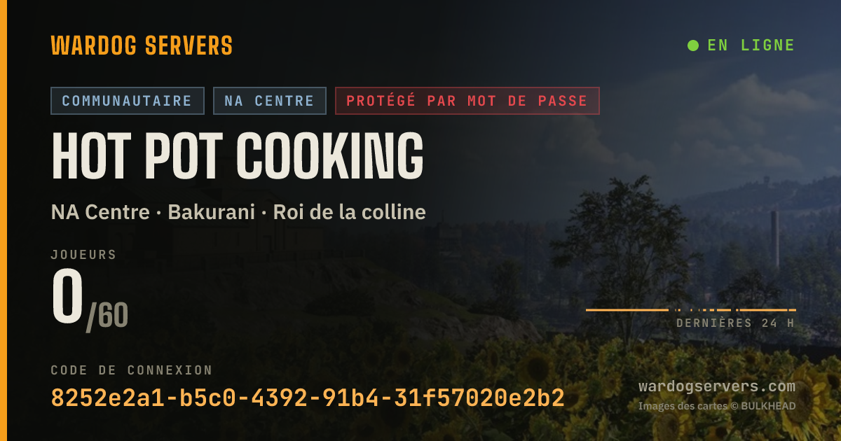 Bannière d’état en direct de Hot Pot Cooking