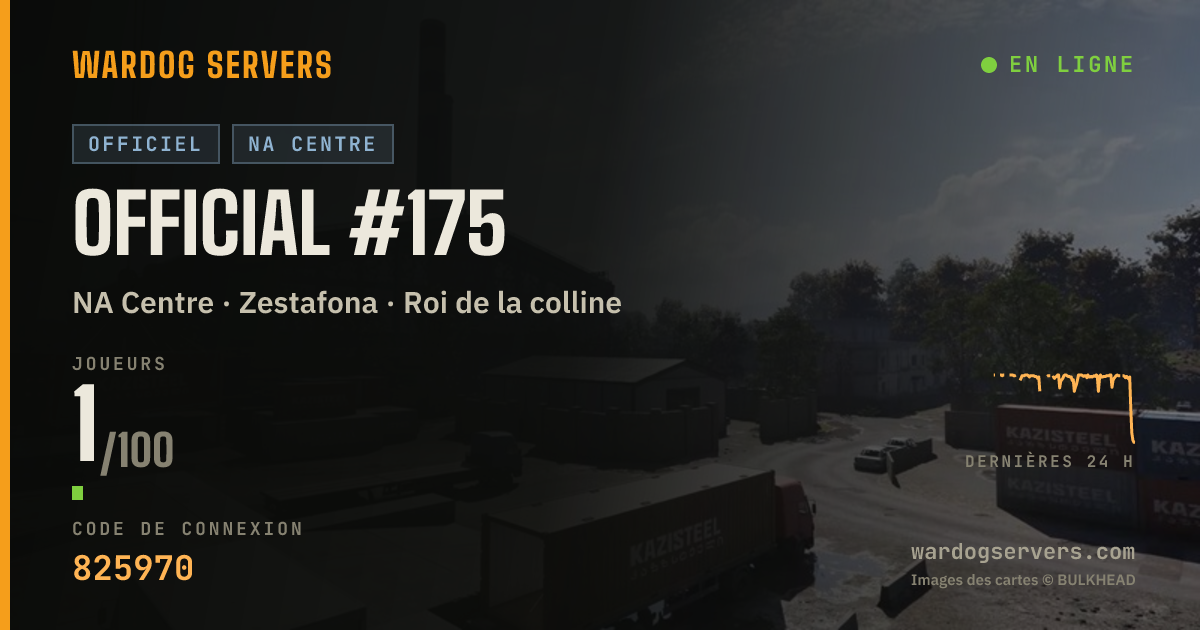 Bannière d’état en direct de Official #175