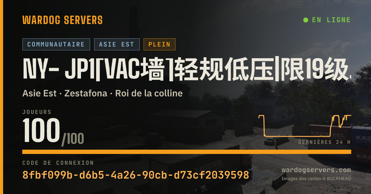 Bannière d’état en direct de NY- JP1[VAC墙]轻规低压|限19级生涯武器｜禁止狙武直坦克Q1125201739