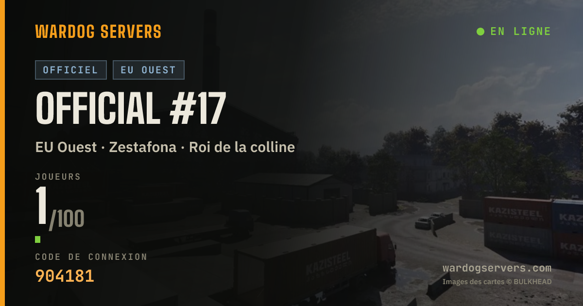 Bannière d’état en direct de Official #17