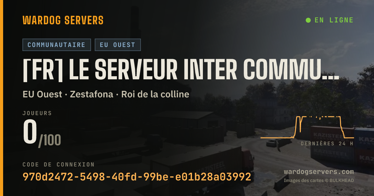 Bannière d’état en direct de [FR] LE SERVEUR INTER COMMUNAUTÉS