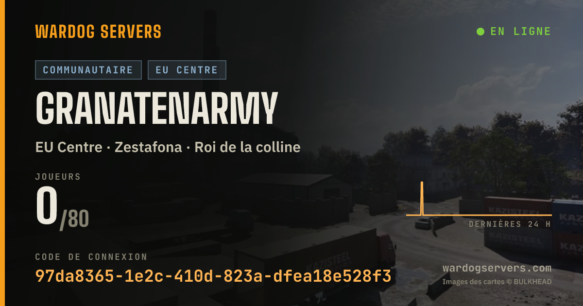 Bannière d’état en direct de granatenarmy