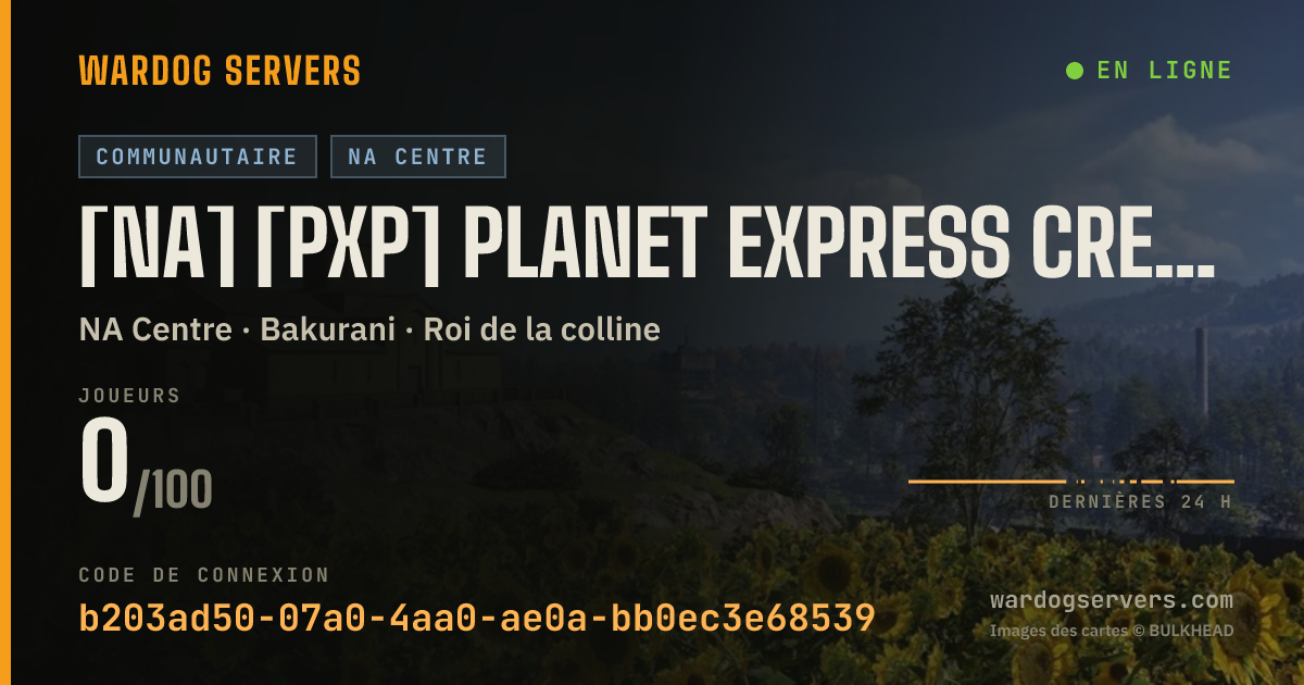 Bannière d’état en direct de [NA] [PXP] PLANET EXPRESS CREW - DEATH BY SNU SNU