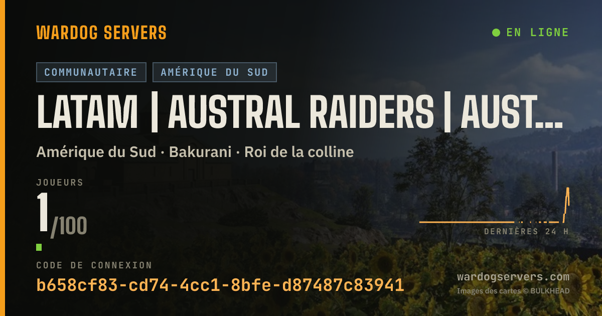 Bannière d’état en direct de LATAM | AUSTRAL RAIDERS | australraiders.com