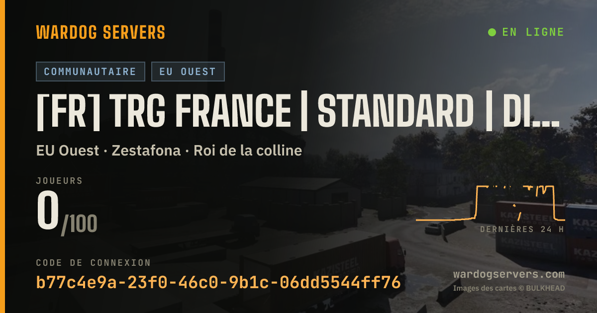 Bannière d’état en direct de [FR] TRG FRANCE | STANDARD | discord.gg/teamrussel
