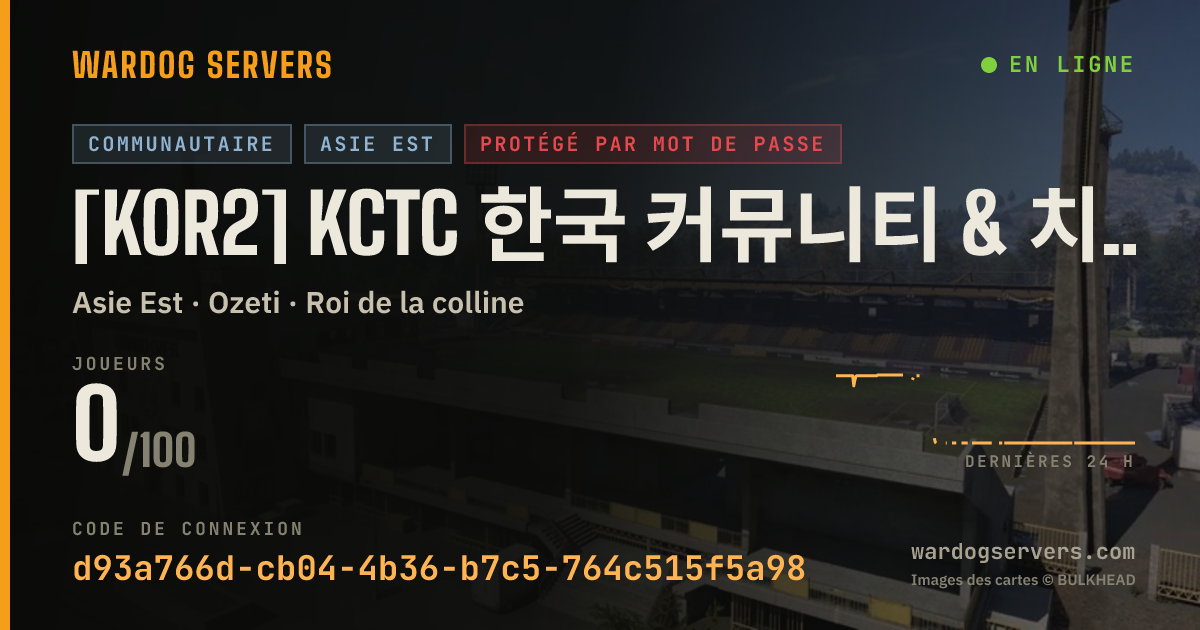 Bannière d’état en direct de [KOR2] KCTC 한국 커뮤니티 & 치지직☆ & PW : KCTC 디코 / 문의 : crazy_food