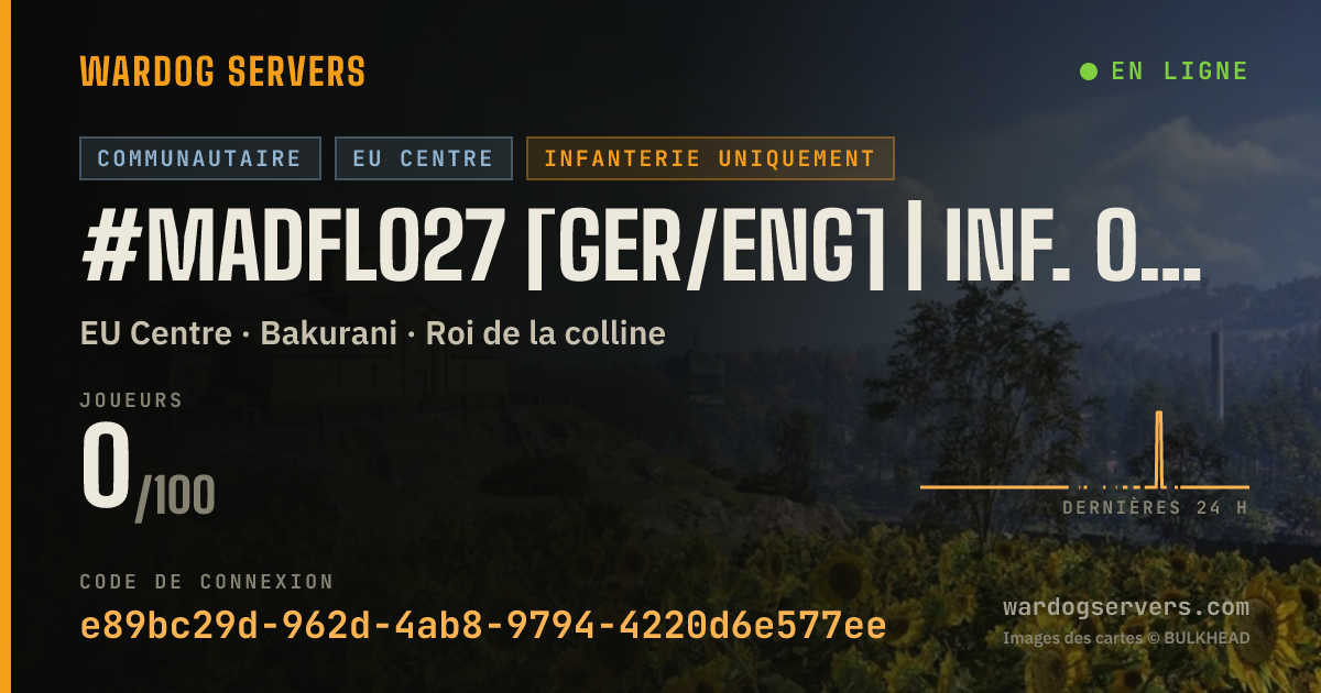 Bannière d’état en direct de #MADFLO27 [GER/ENG] | INF. ONLY Extra $ +XP