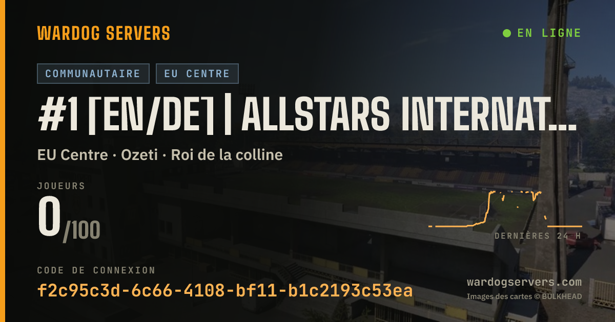 Bannière d’état en direct de #1 [EN/DE] | Allstars International | discord.gg/allstars-intern