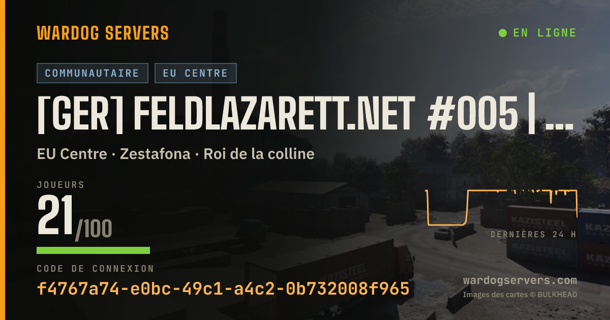 Bannière d’état en direct de [GER] Feldlazarett.net #005 | 3-3-10