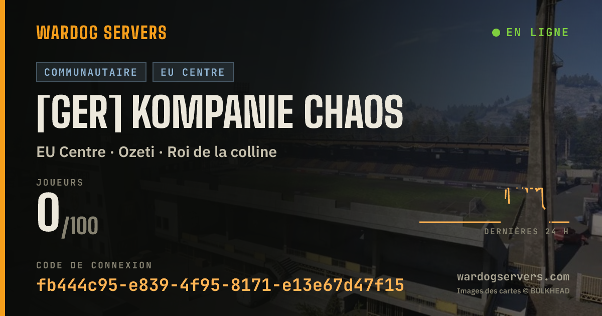 Bannière d’état en direct de [GER] Kompanie Chaos