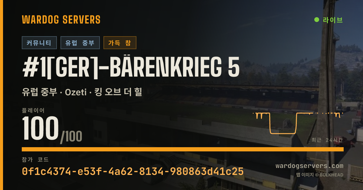 #1[GER]-Bärenkrieg 5 실시간 상태 배너