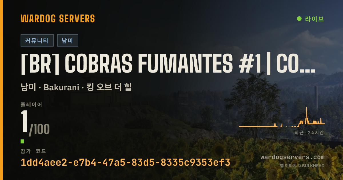 [BR] COBRAS FUMANTES #1 | cobrasfumantes.com 실시간 상태 배너