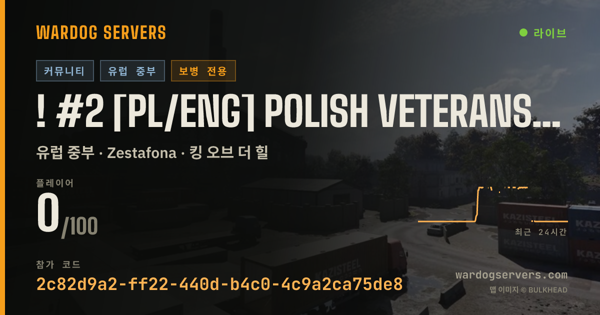 ! #2 [PL/ENG] Polish Veterans | VIP for seeding 실시간 상태 배너