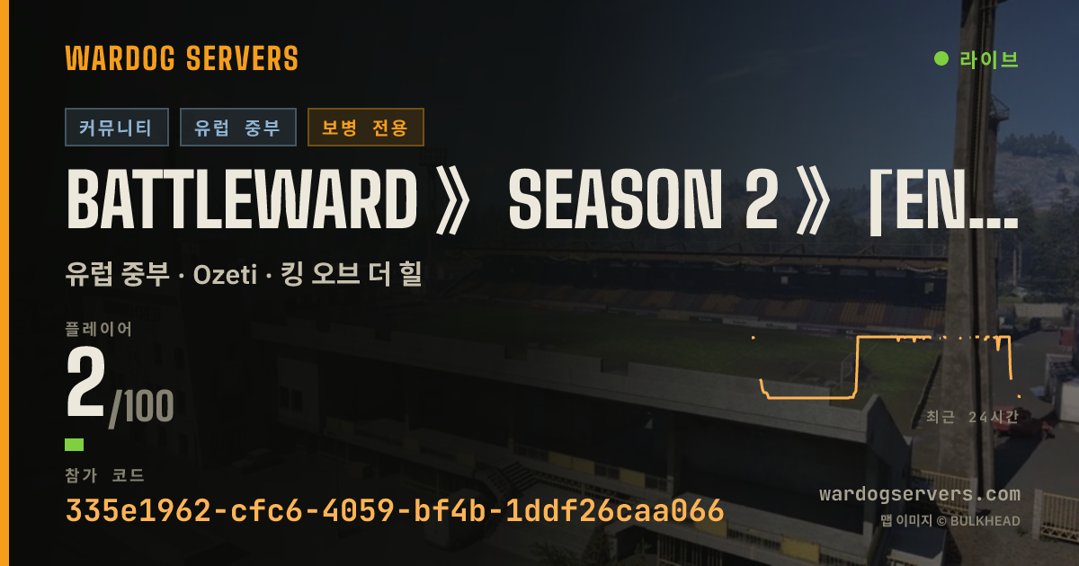 BATTLEWARD 》Season 2 》[ENG/GER] 》Active Admins 실시간 상태 배너