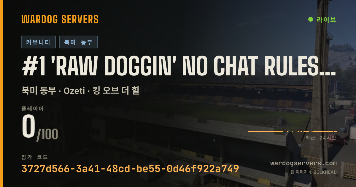 #1 'Raw Doggin' NO CHAT RULES- Slide it in! 실시간 상태 배너