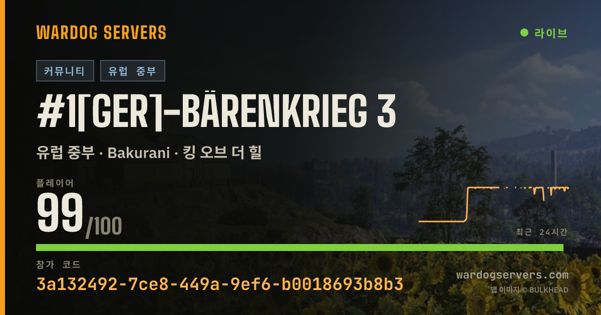#1[GER]-Bärenkrieg 3 실시간 상태 배너