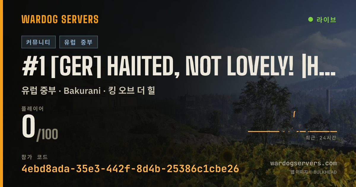 #1 [GER] HaiiTeD, not lovely! |HTD| Community 실시간 상태 배너
