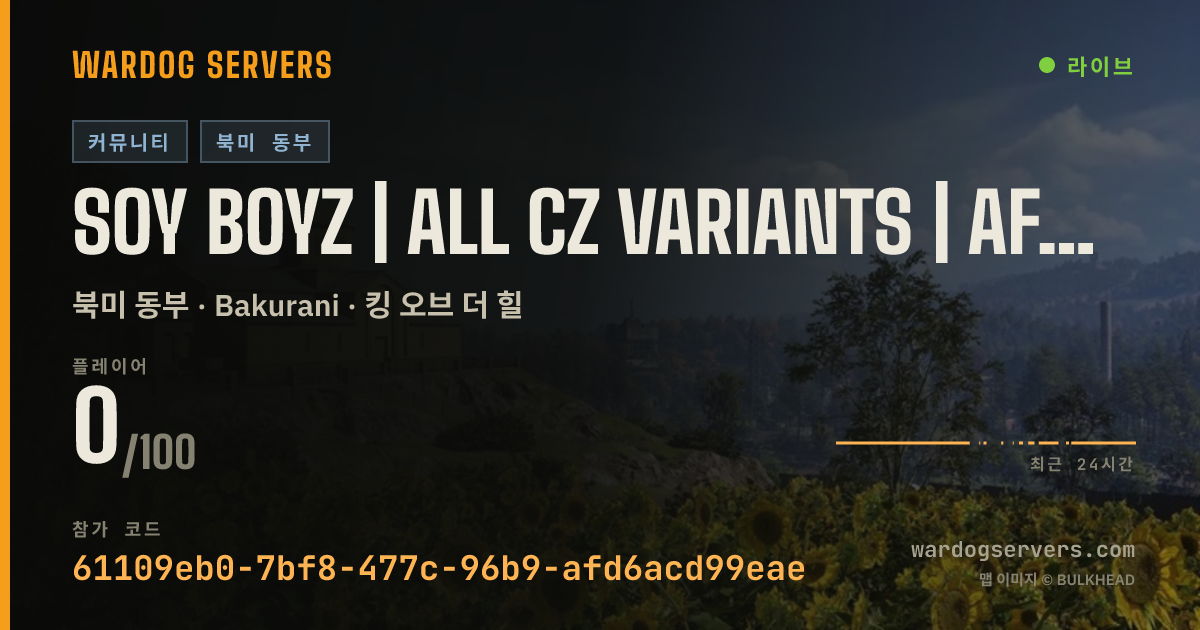 SOY BOYZ | ALL CZ VARIANTS | AFK SEEDING REWARDS 실시간 상태 배너