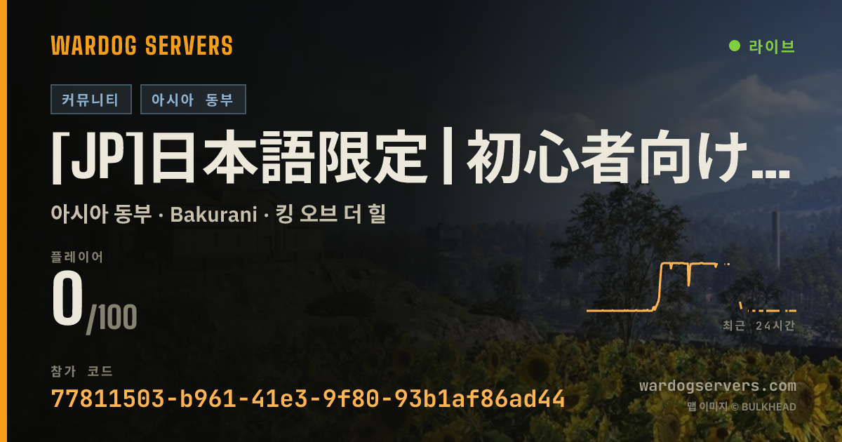 [JP]日本語限定 | 初心者向けLv制限 | せきにゃん鯖 실시간 상태 배너
