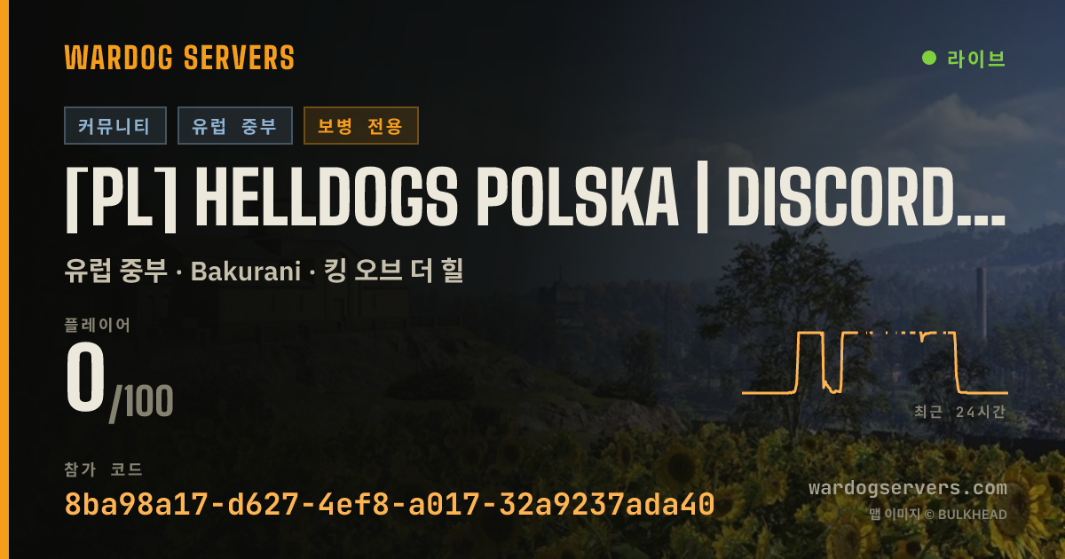 [PL] HELLDOGS POLSKA | discord.gg/ArJF2C9rtW 실시간 상태 배너