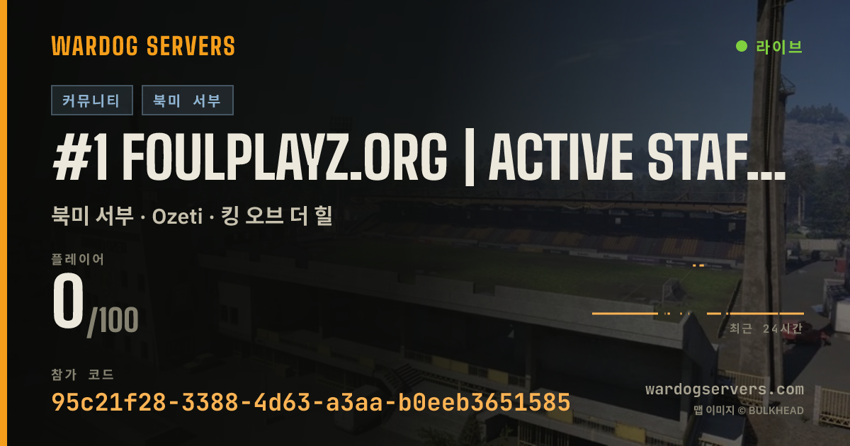 #1 Foulplayz.org | Active Staff | VIP Giveaways | Leaderboards 실시간 상태 배너