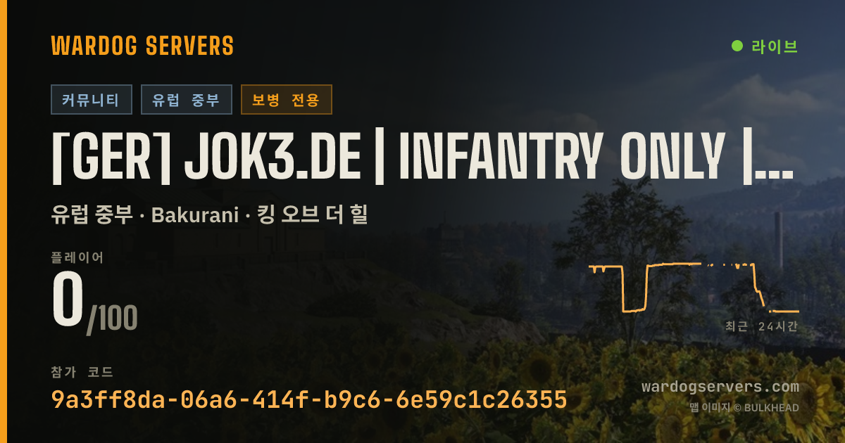 [GER] jok3.de | Infantry only | Live Ranks & Stats | 0-0-0 실시간 상태 배너