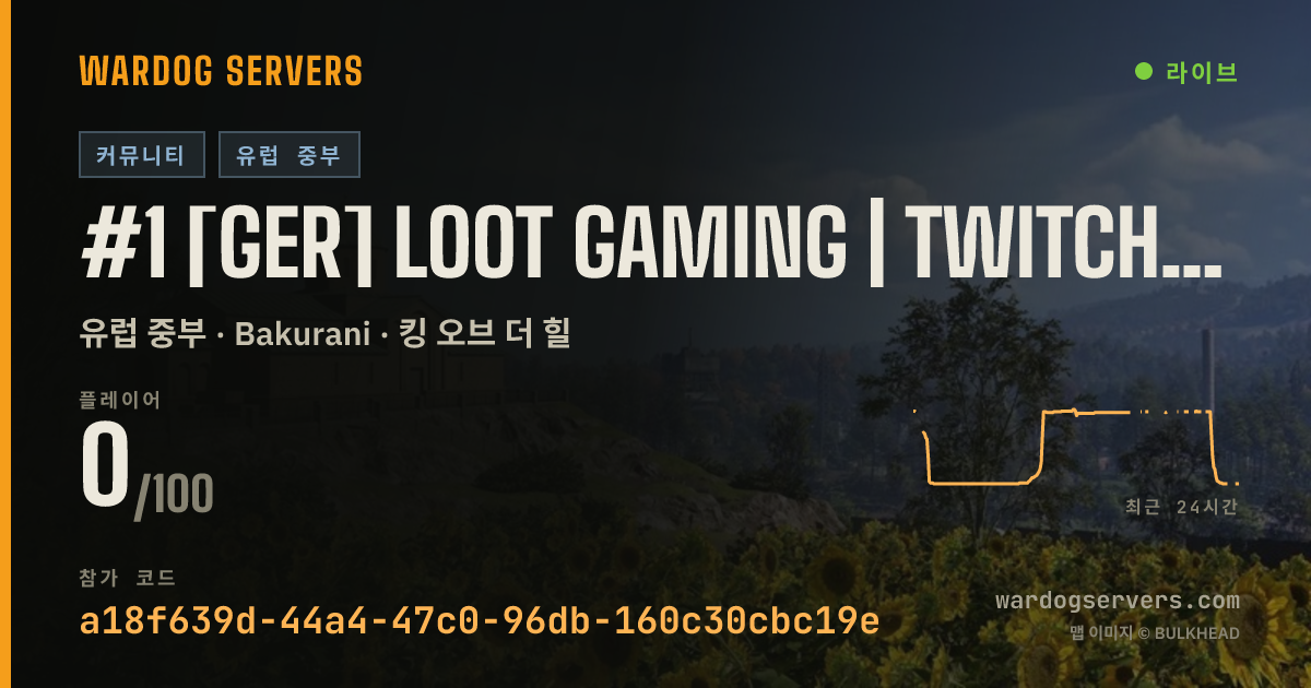 #1 [GER] LooT Gaming | Twitch/RodmenTTv | 실시간 상태 배너