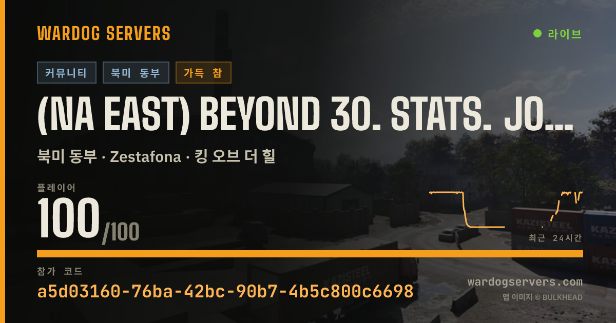 (NA EAST) BEYOND 30. Stats. Join age 30+ group: discord.gg/B30 실시간 상태 배너