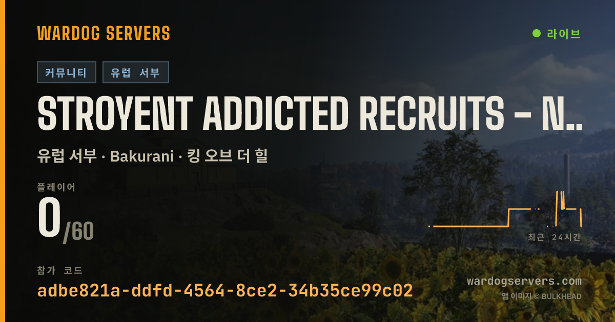 Stroyent Addicted Recruits - No Stupid Rules [ GER/EN ] 실시간 상태 배너