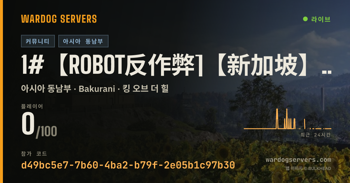 1#【ROBOT反作弊]【新加坡】步战天堂 公益萌新服QQ1125201739禁狙禁迫禁止榴弹机枪FAL防空独头蛋 실시간 상태 배너