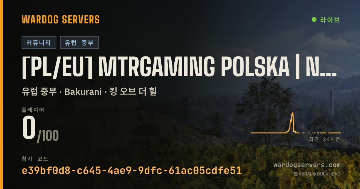 [PL/EU] MTRGAMING POLSKA | NORMAL | #1 - discord.gg/mtrgaming 실시간 상태 배너