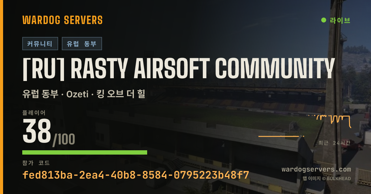 [RU] Rasty Airsoft Community 실시간 상태 배너