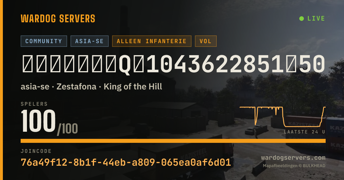 Live statusbanner voor 『皓月』一服∣Q群1043622851∣50v50∣通宵∣禁狙 FAL∣禁机枪∣VAC封禁墙