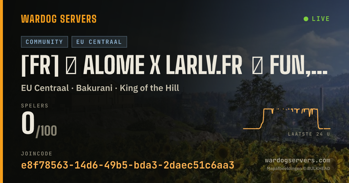 Live statusbanner voor [FR] ★ alome x larlv.fr ★ Fun, Fair-play, Stats ★ 7e comp france