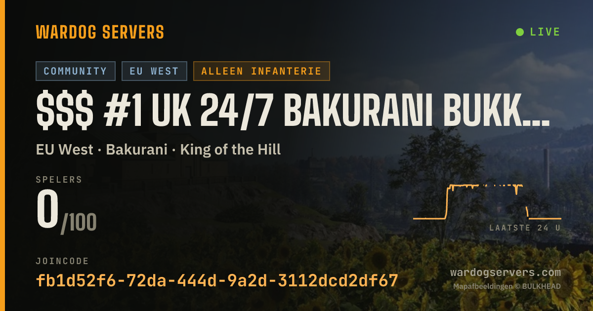 Live statusbanner voor $$$ #1 UK 24/7 Bakurani Bukkake NO TANKS FAST HZ $$$