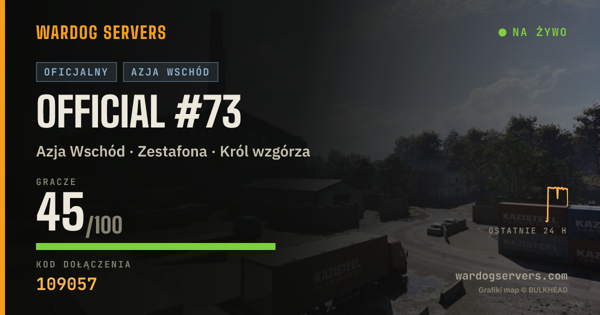 Baner ze statusem na żywo: Official #73