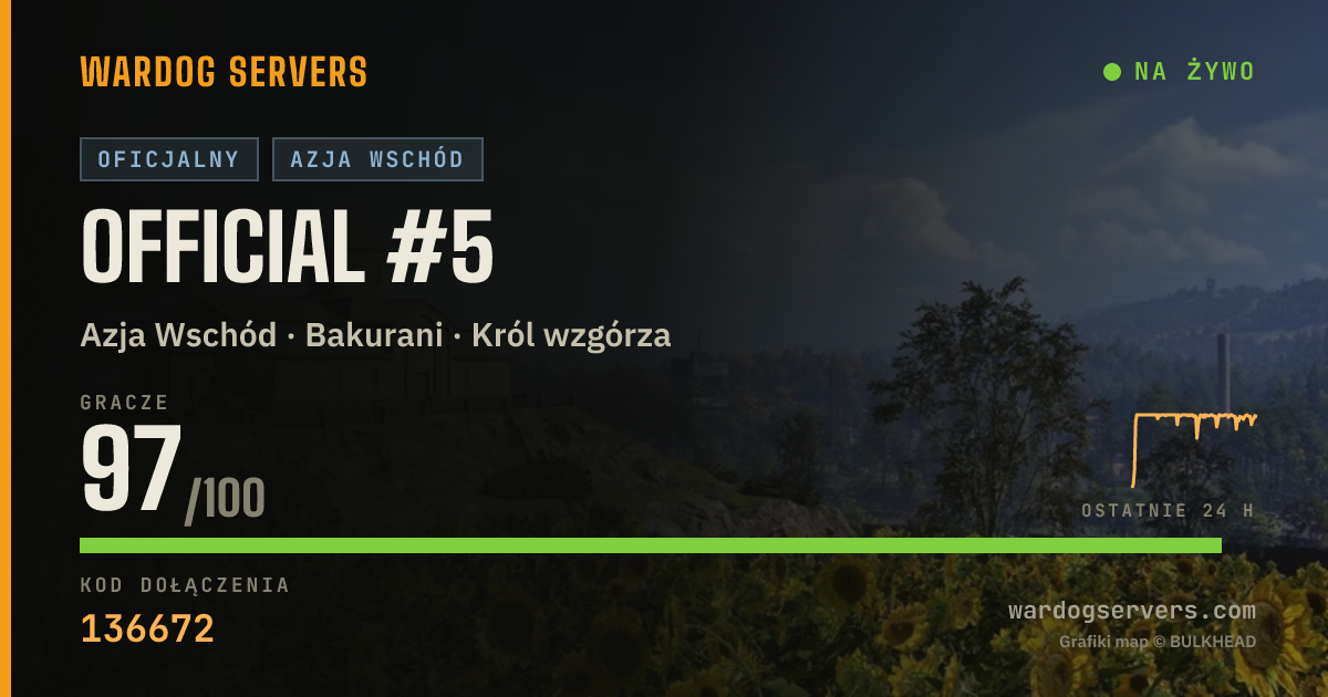 Baner ze statusem na żywo: Official #5