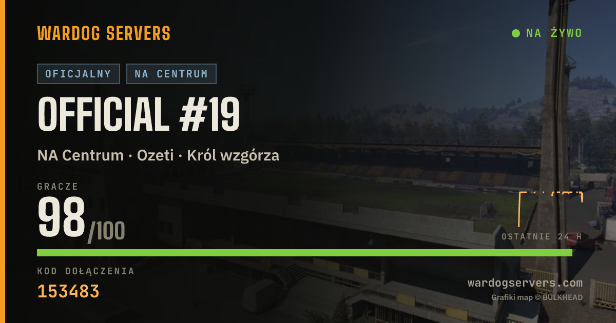 Baner ze statusem na żywo: Official #19